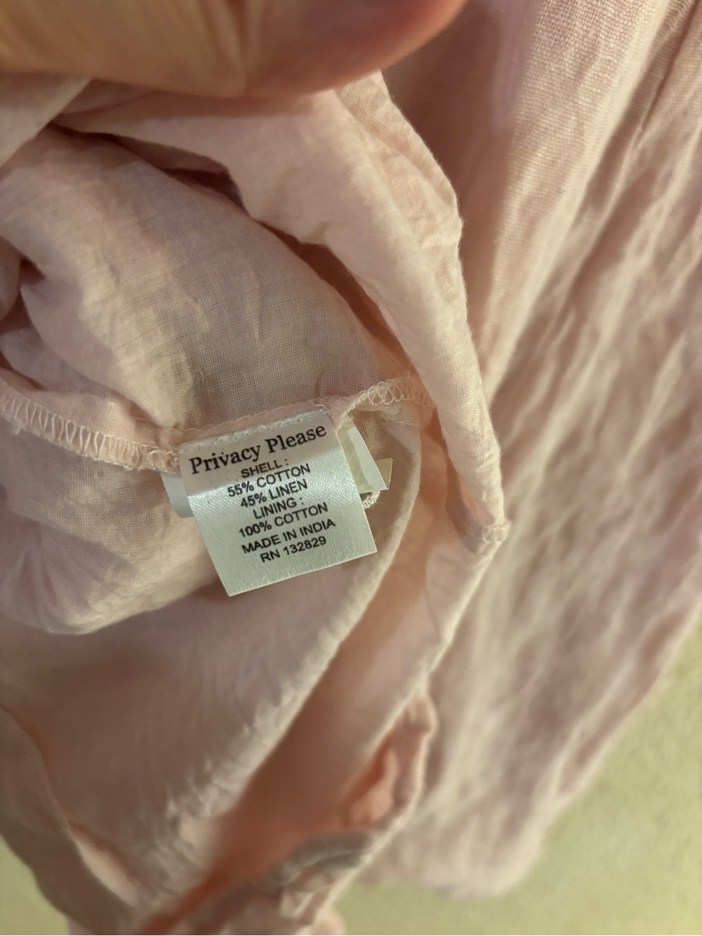 Privacy Please Reed Pink Dress M - Picture 10 of 10